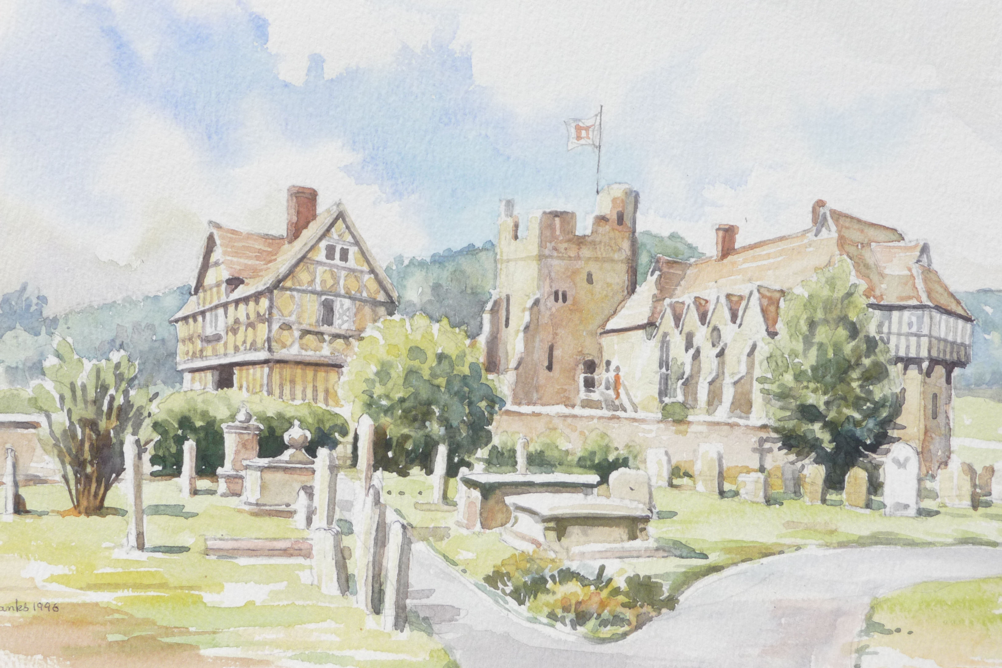 Stokesay Castle, Shropshire, 1996