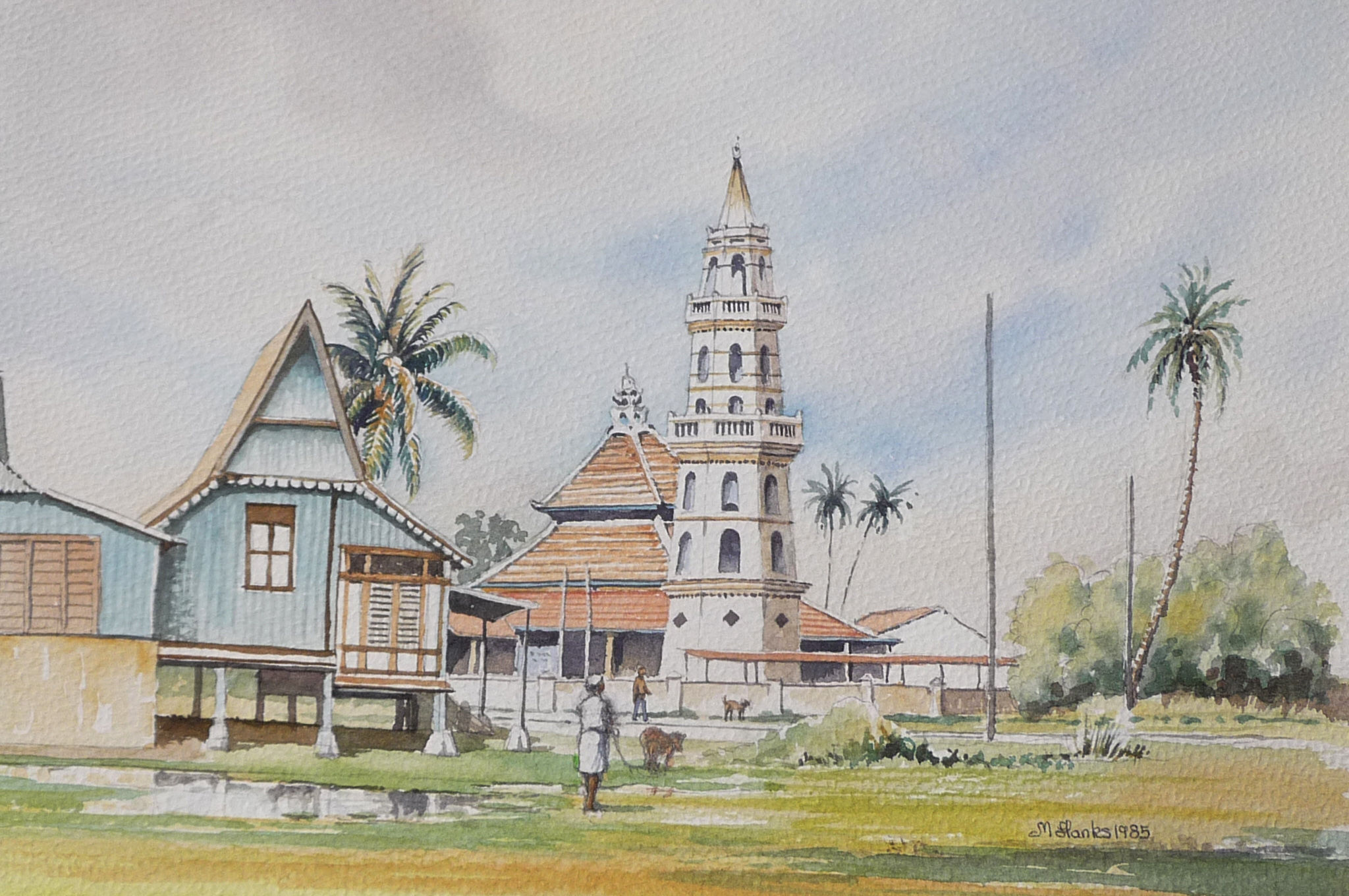 Small Mosque on West Coast, 1985