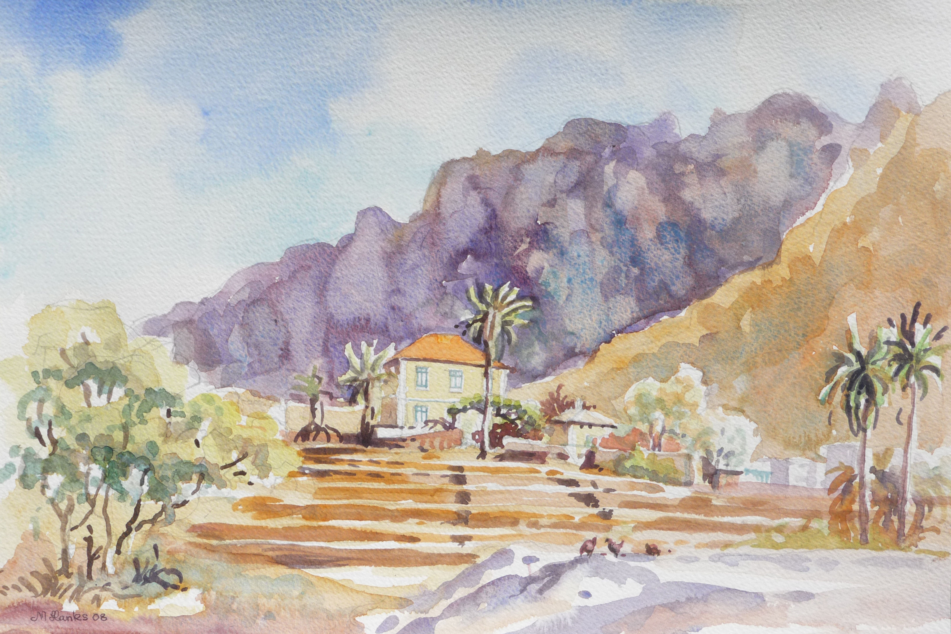 Hills behind Ponta do Sol, 2008