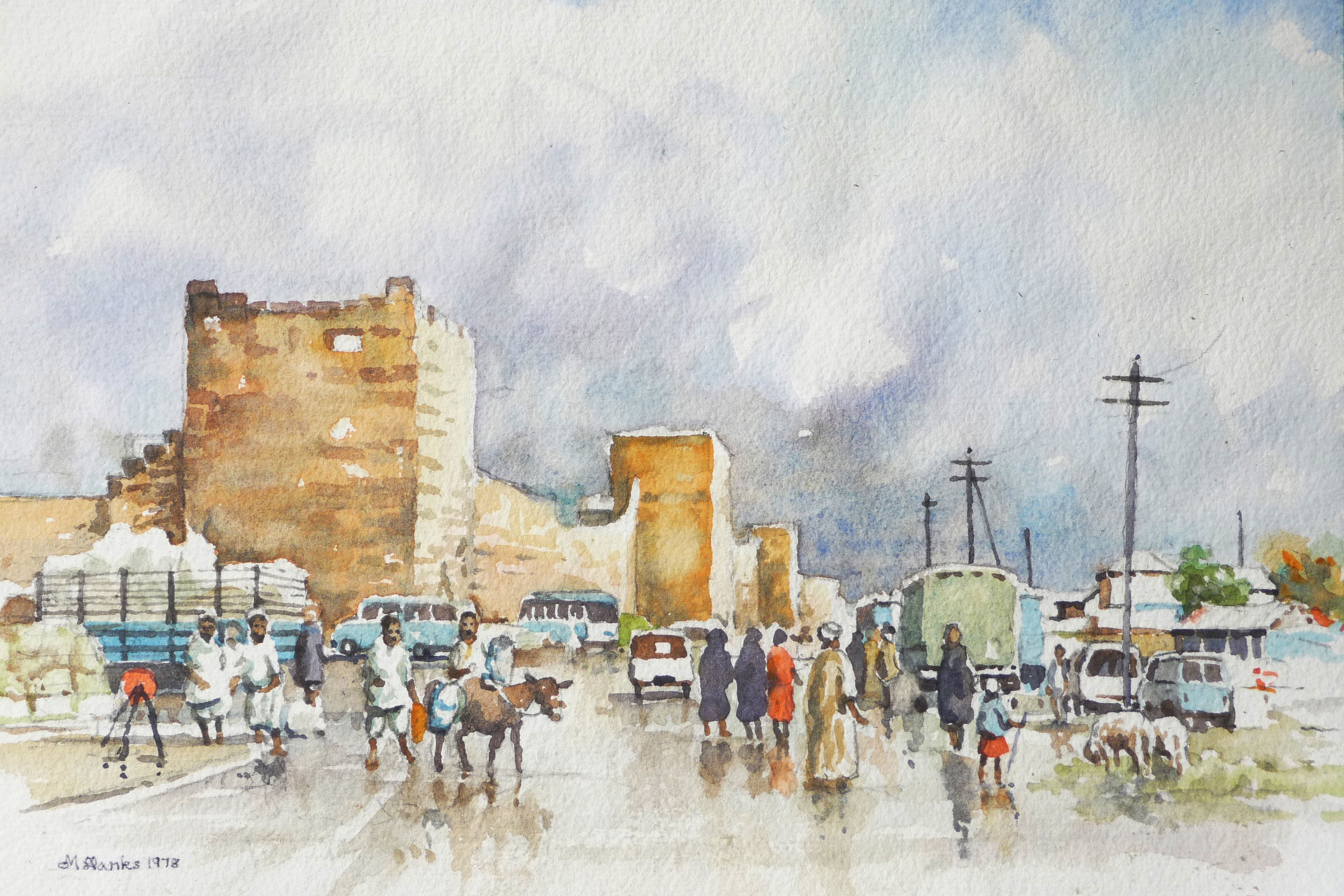 Wet Day in Tebessa, 1978