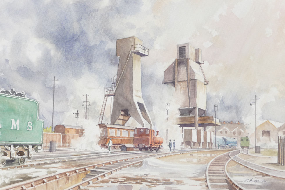 Steamtown Carnforth, 1981