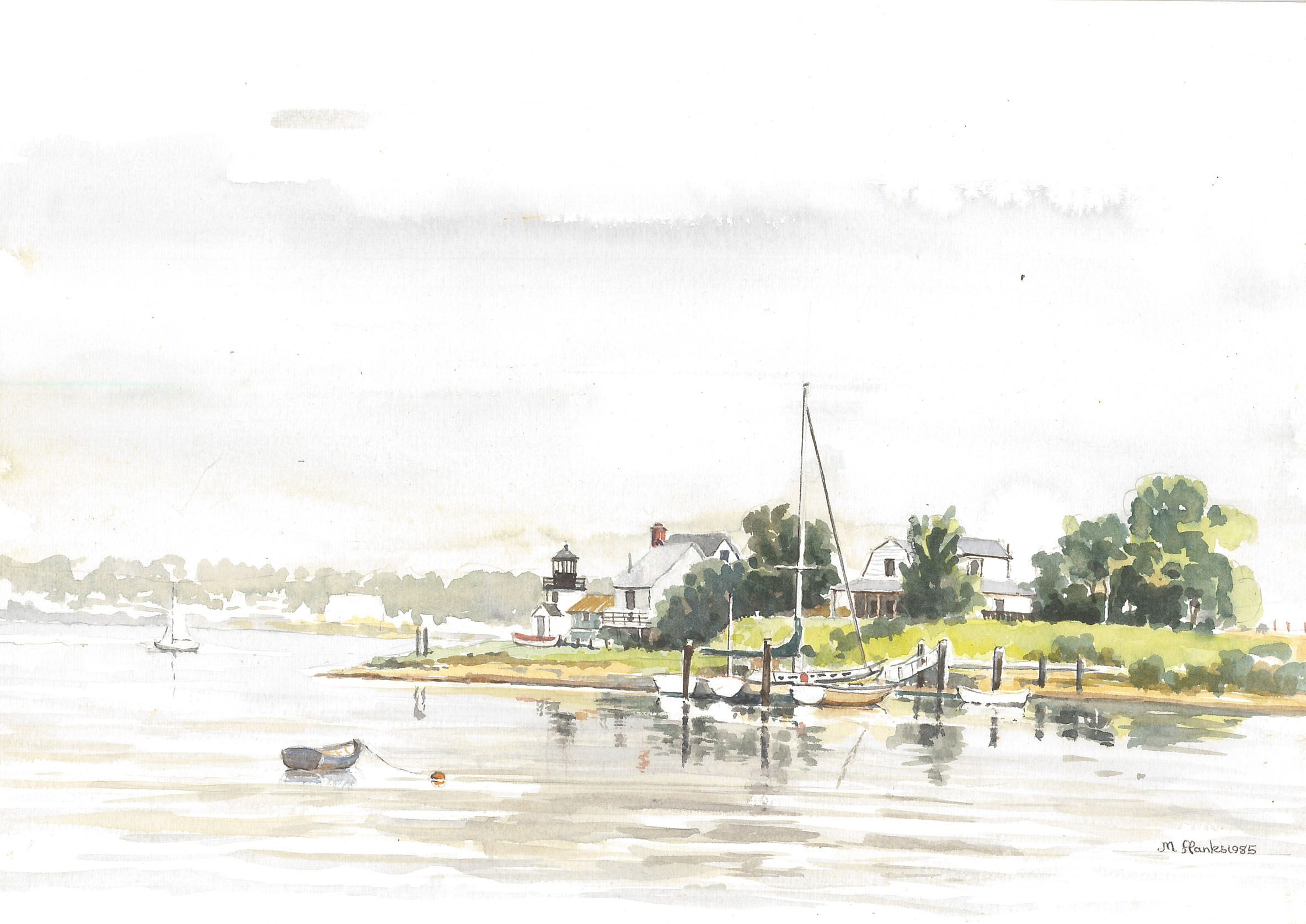 Hyannis on Cape Cod, 1985