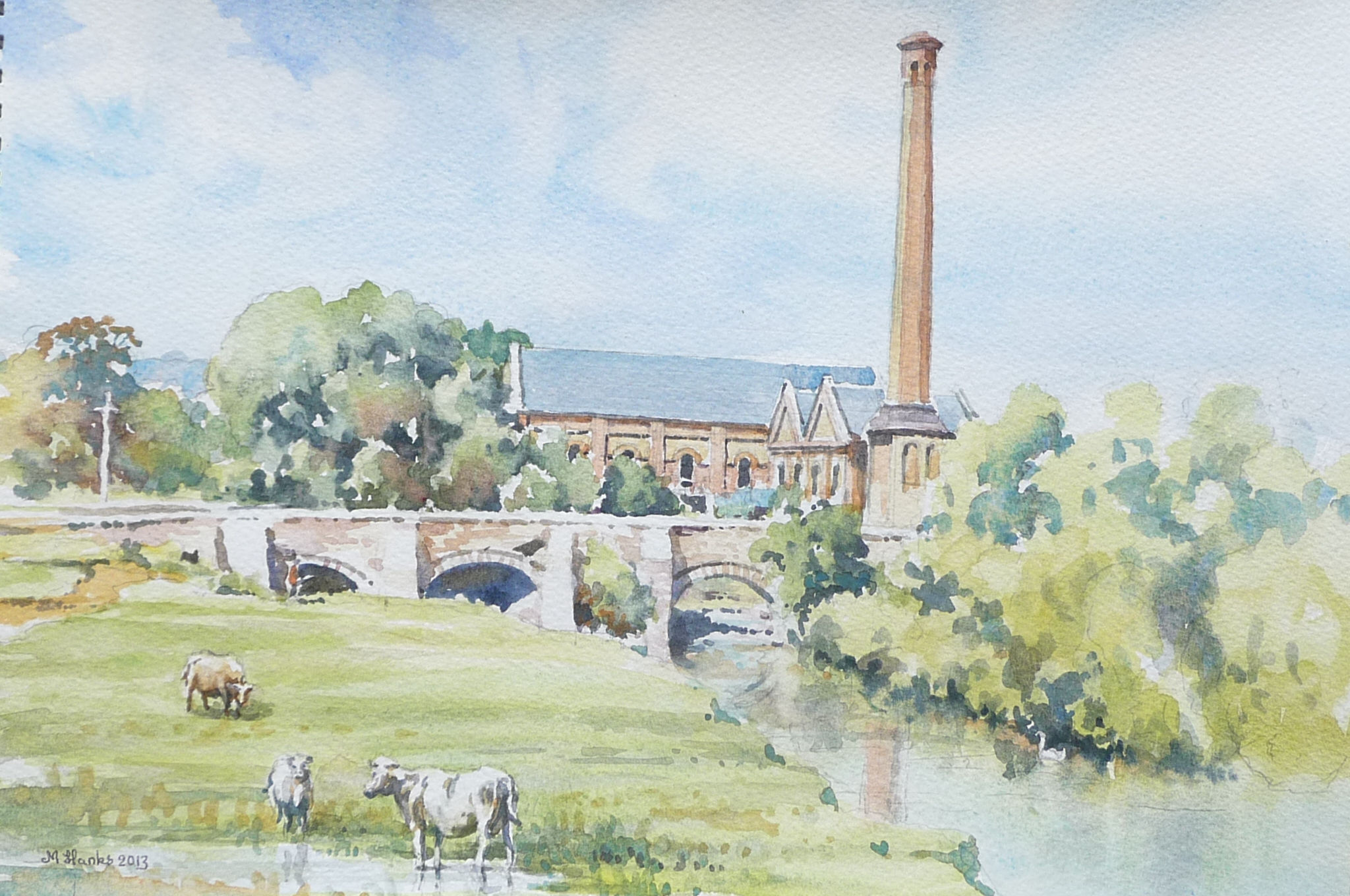 Old Mill near Worcester, 2012