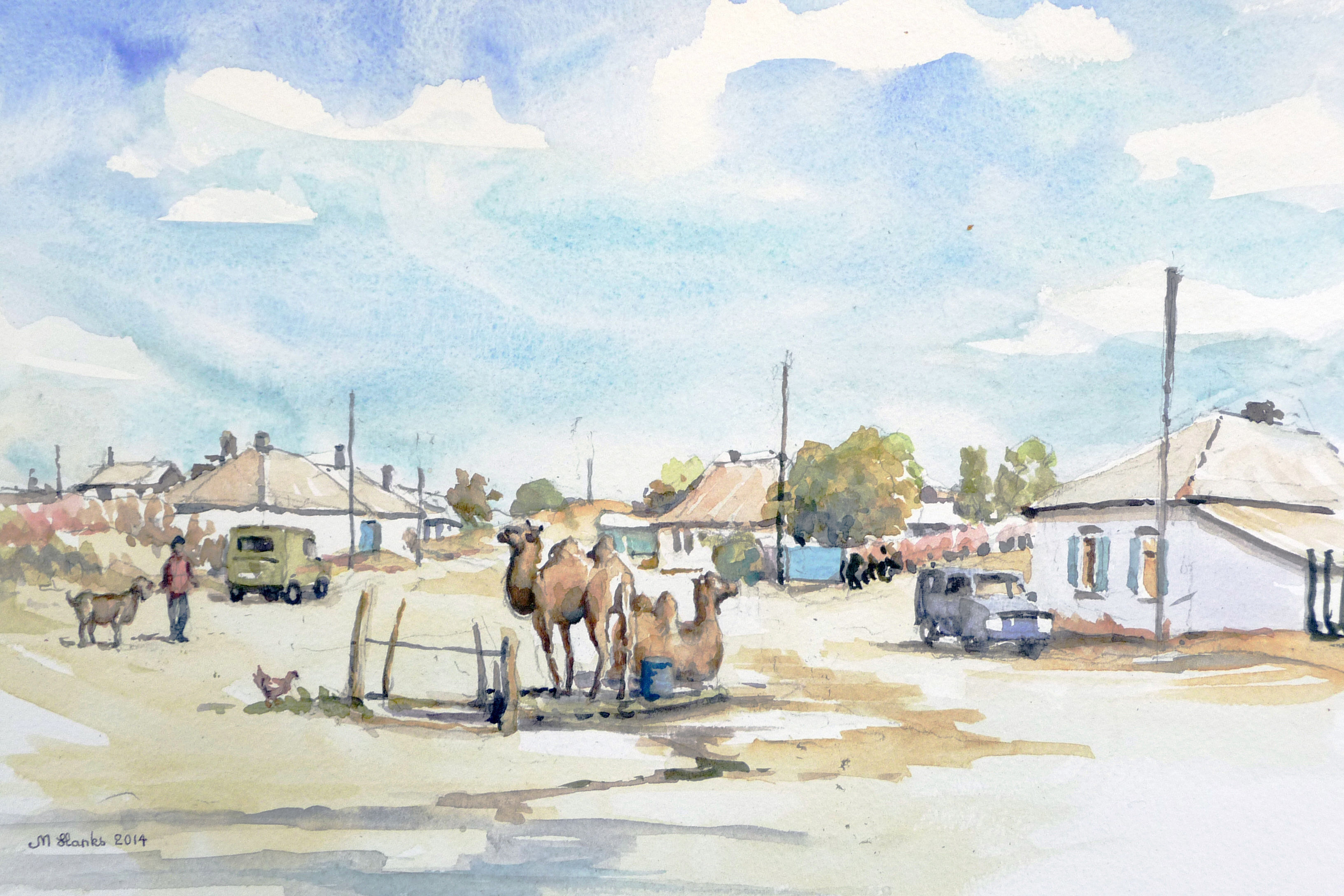 Herdsmens' Village, near Aral Sea, 2014