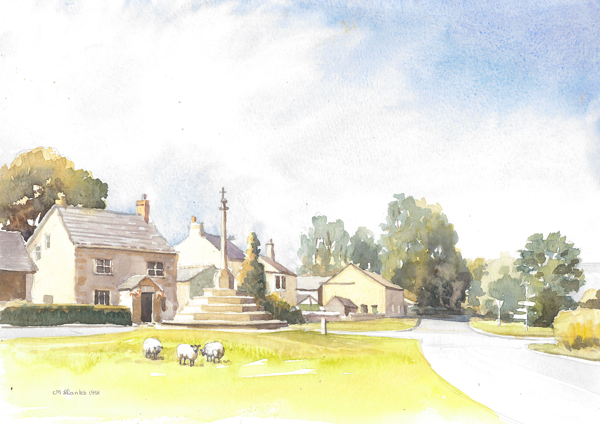 Inglewhite, north of Preston, 1991