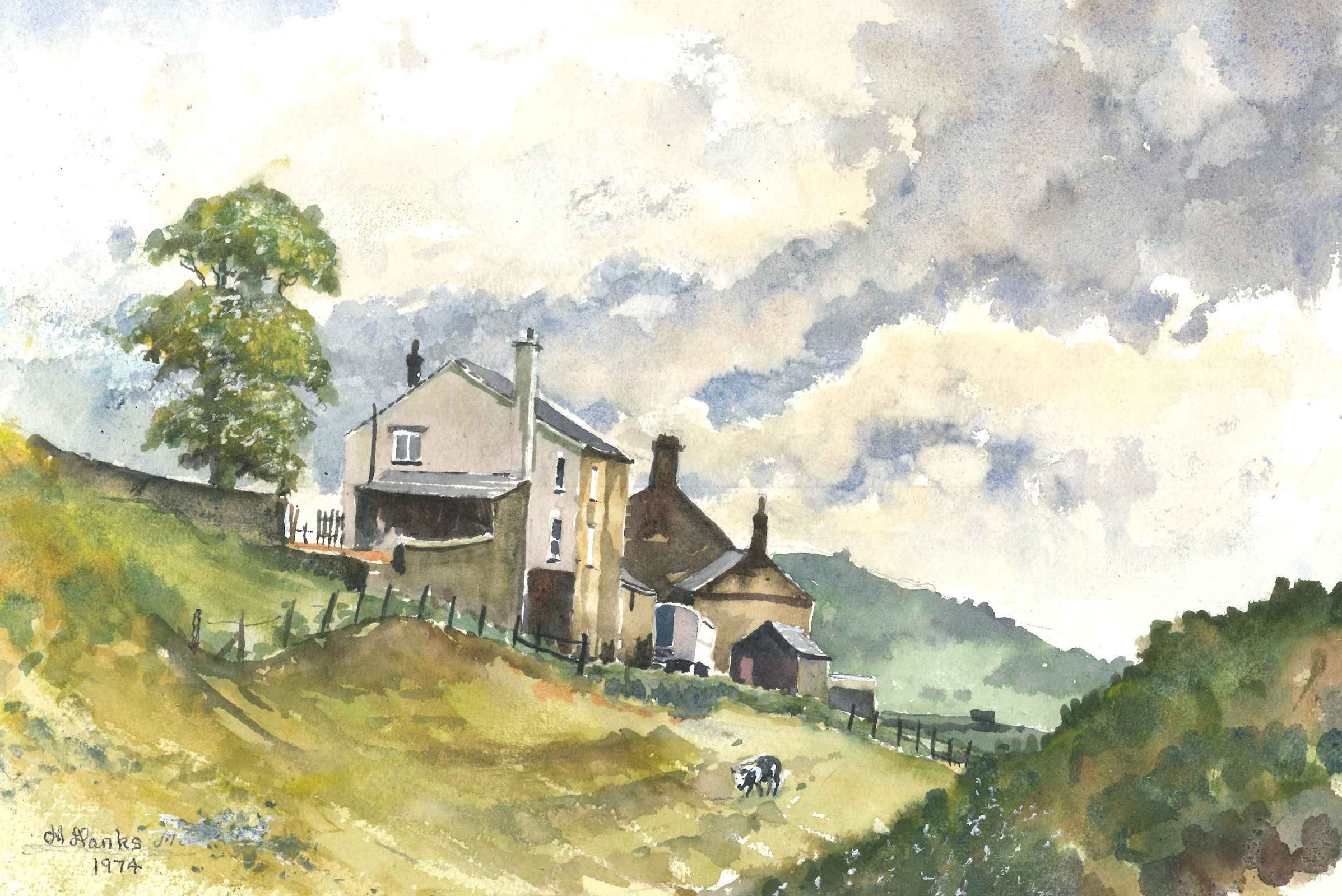 Dull Day on Peak Farm, 1974