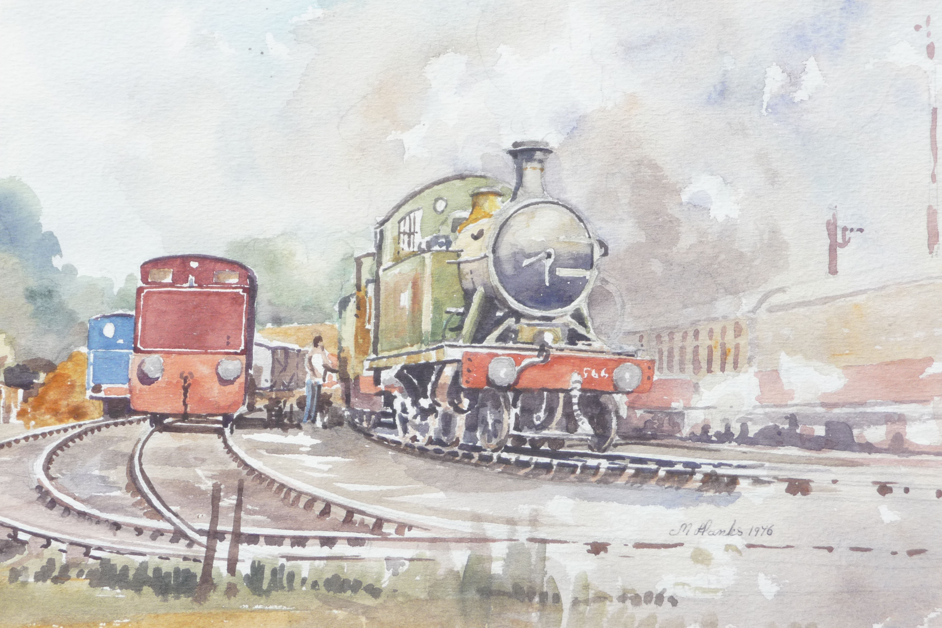 Bridgnorth Railway Station, Shropshire, 1976