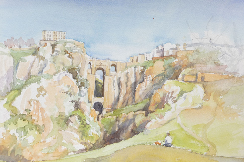 Puente Nuevo Bridge at Ronda, 1998