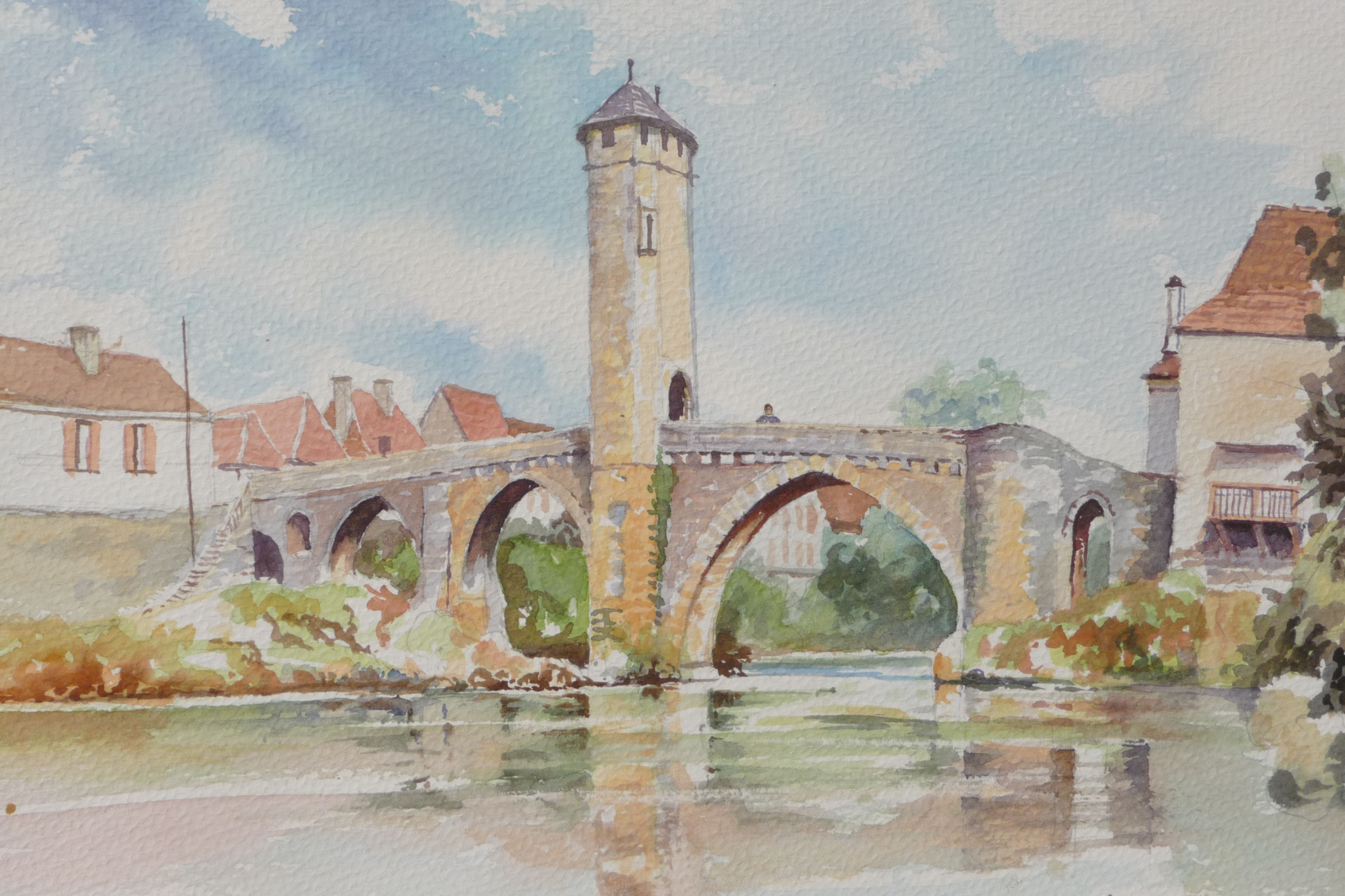 Bridge at Orthez, 1986