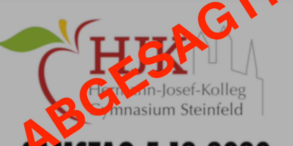 Tag der offenen Tür am HJK Steinfeld abgesagt