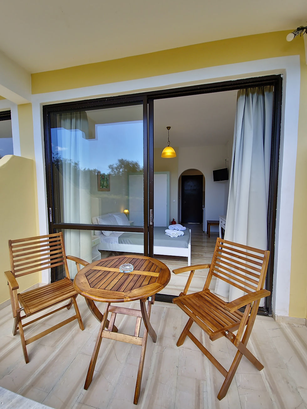 balcony Alexandra apartments Corfou
