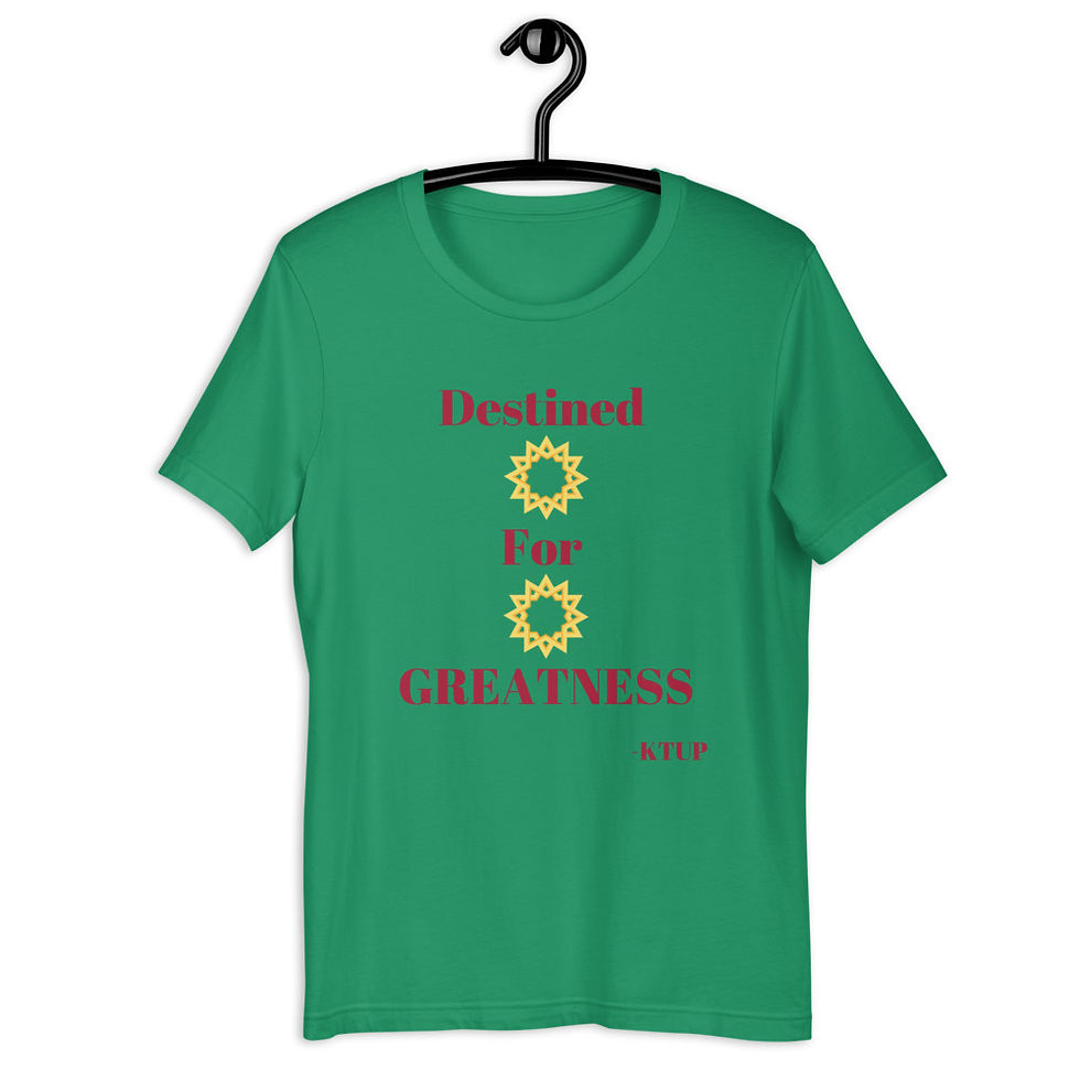Thumbnail: Destined For Greatness Short-Sleeve Unisex T-Shirt