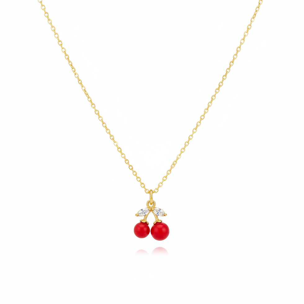 Thumbnail: The Cherry On Top Gold Chain