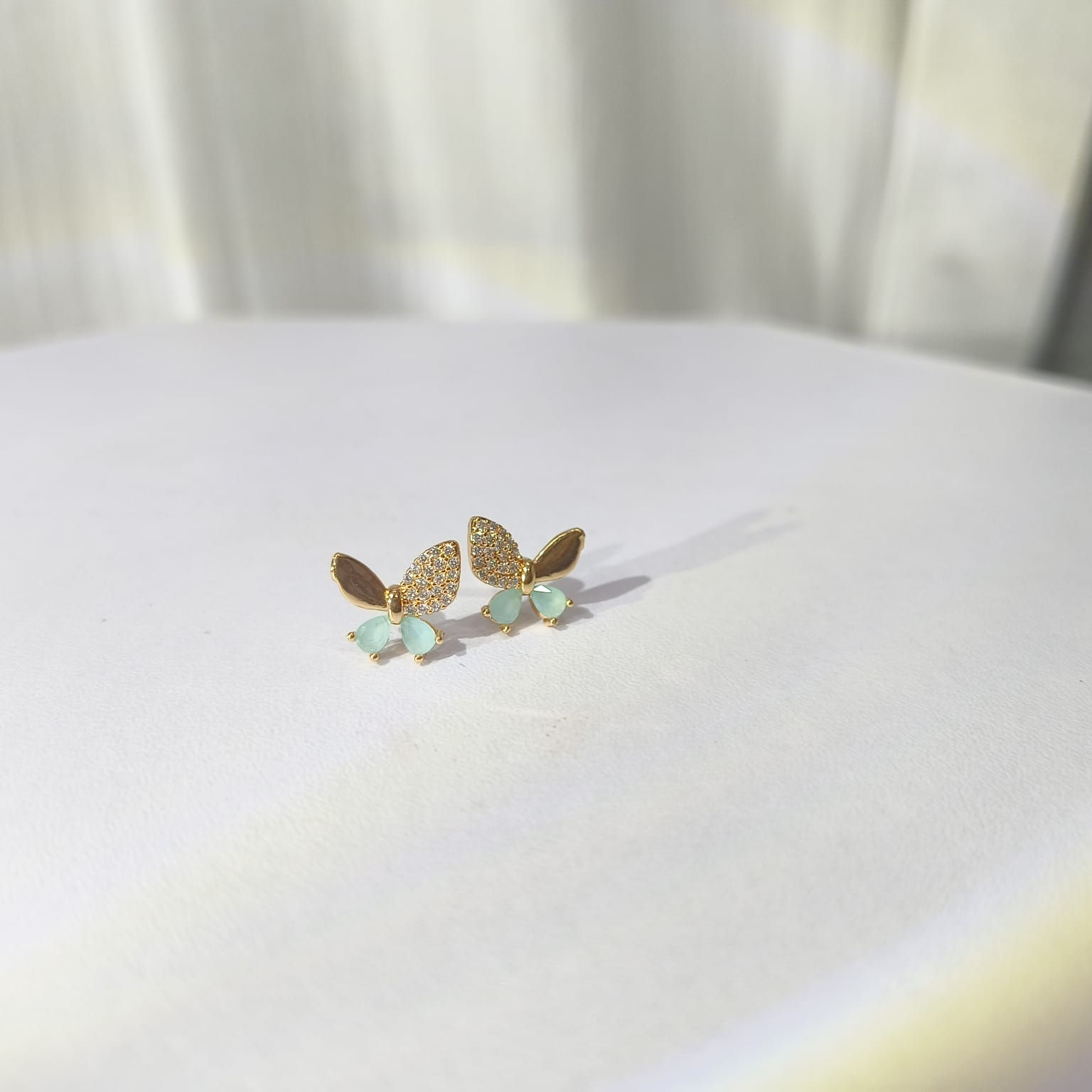 The Green-Butterfly Earrings