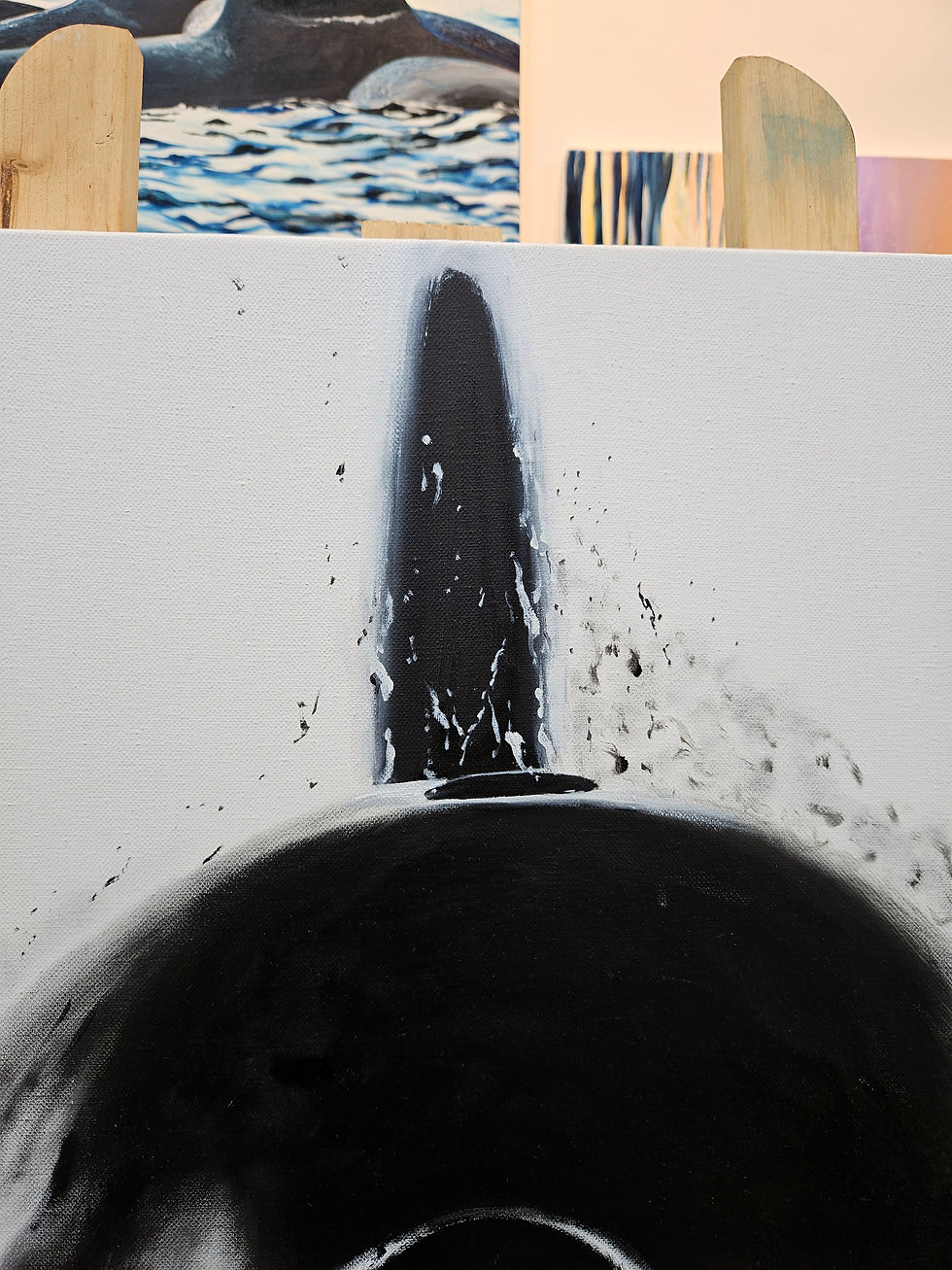 Thumbnail: An orca's Embrace: The ballet in monochrome