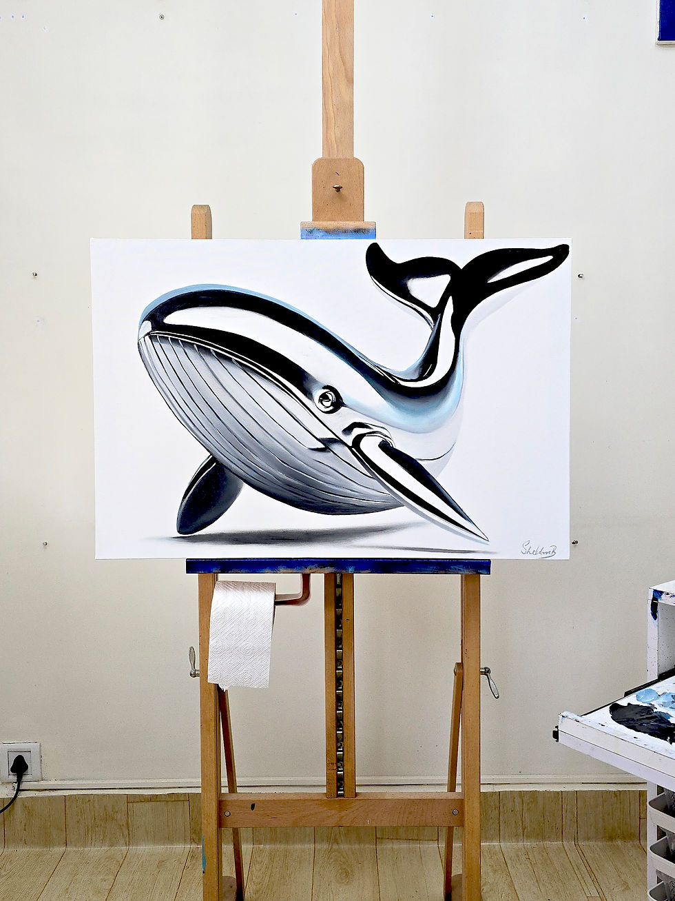 Thumbnail: A Whale's Reflection