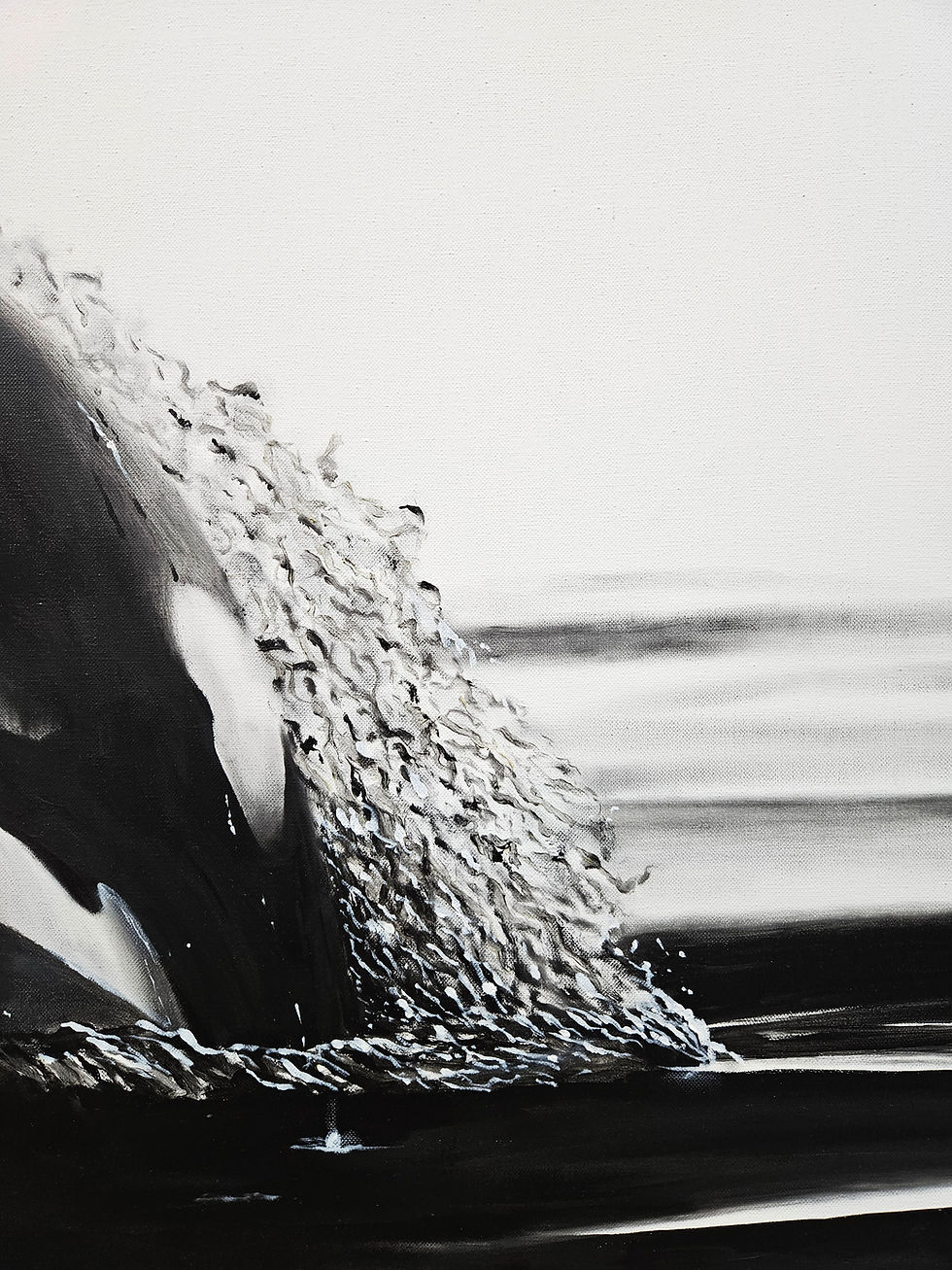 Thumbnail: An orca's Embrace: The ballet in monochrome