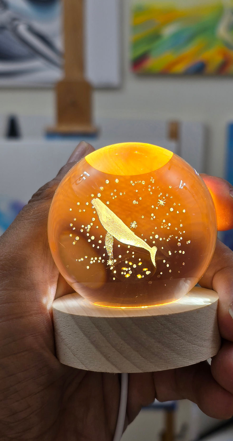 Thumbnail: Humpback Whale Lamp