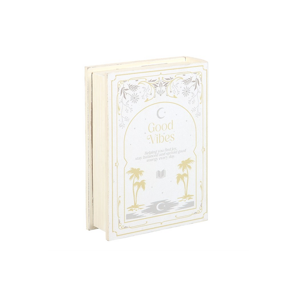 Thumbnail: White Book Shaped Storage Box