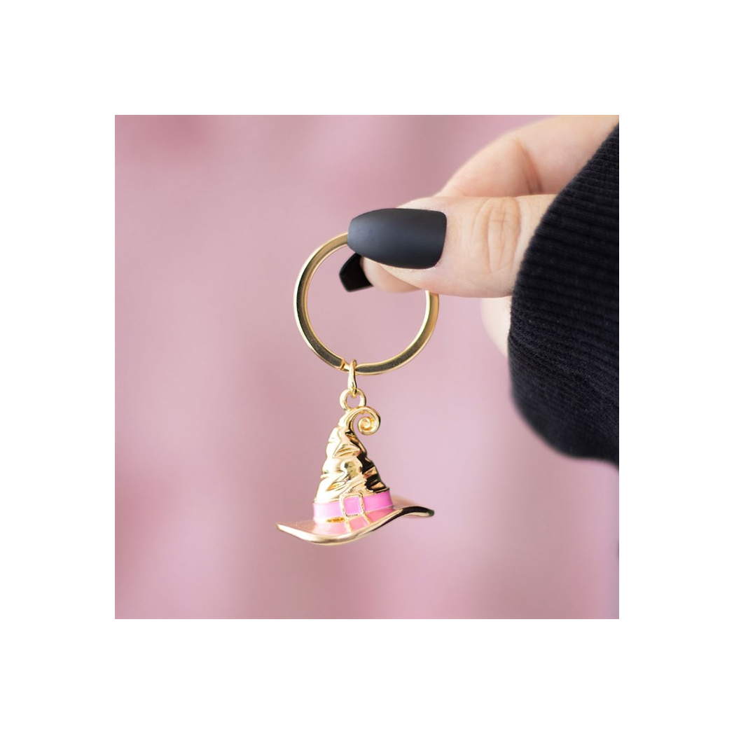 Good Witch Alloy Witch Hat Keyring