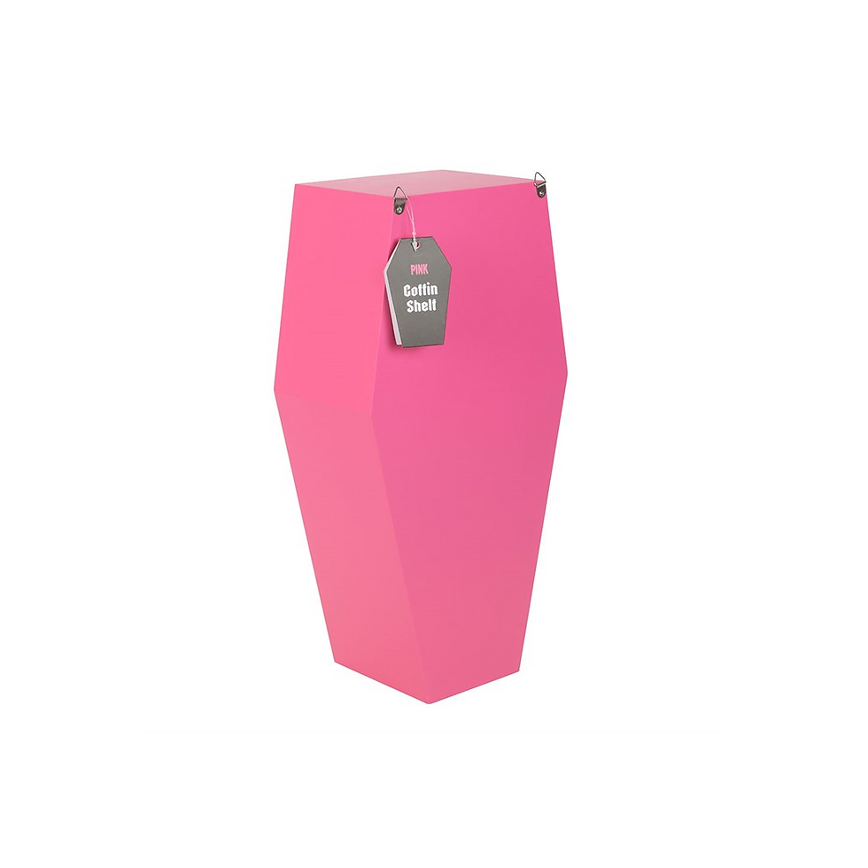 Thumbnail: Small Hot Pink Coffin Shelf