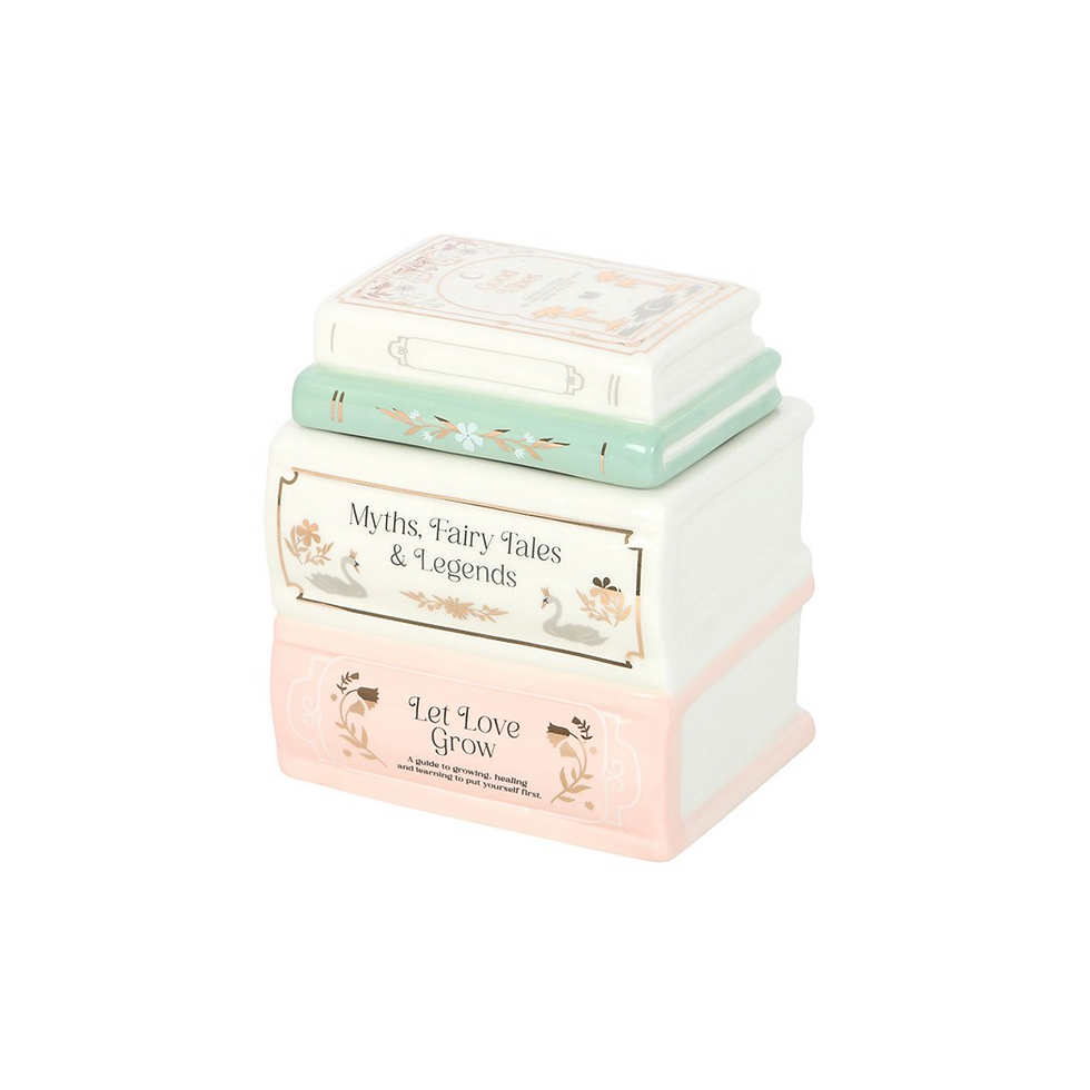 Thumbnail: Book Stack Oil Burner and Wax Warmer
