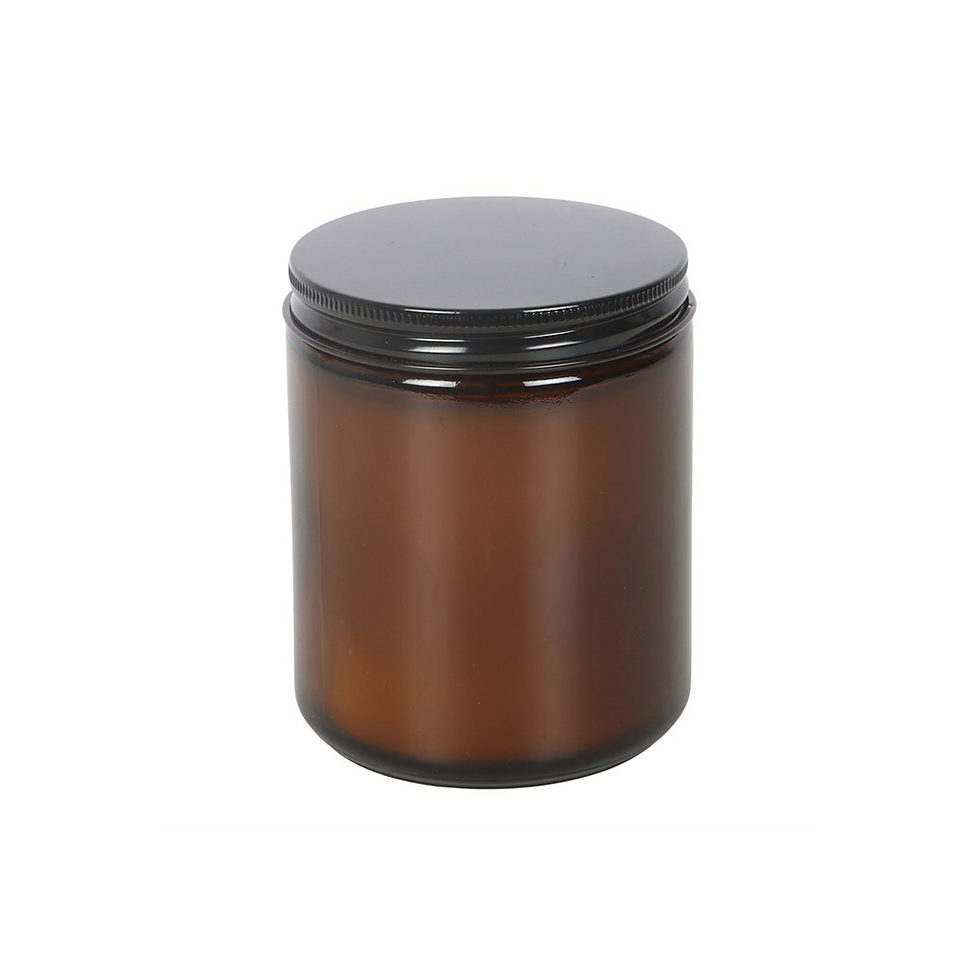 Thumbnail: Roots & Rituals Evergreen Amber Glass Candle