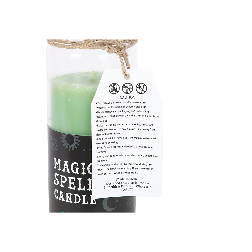 Thumbnail: Luck Green Tea Magic Spell Tube Candle