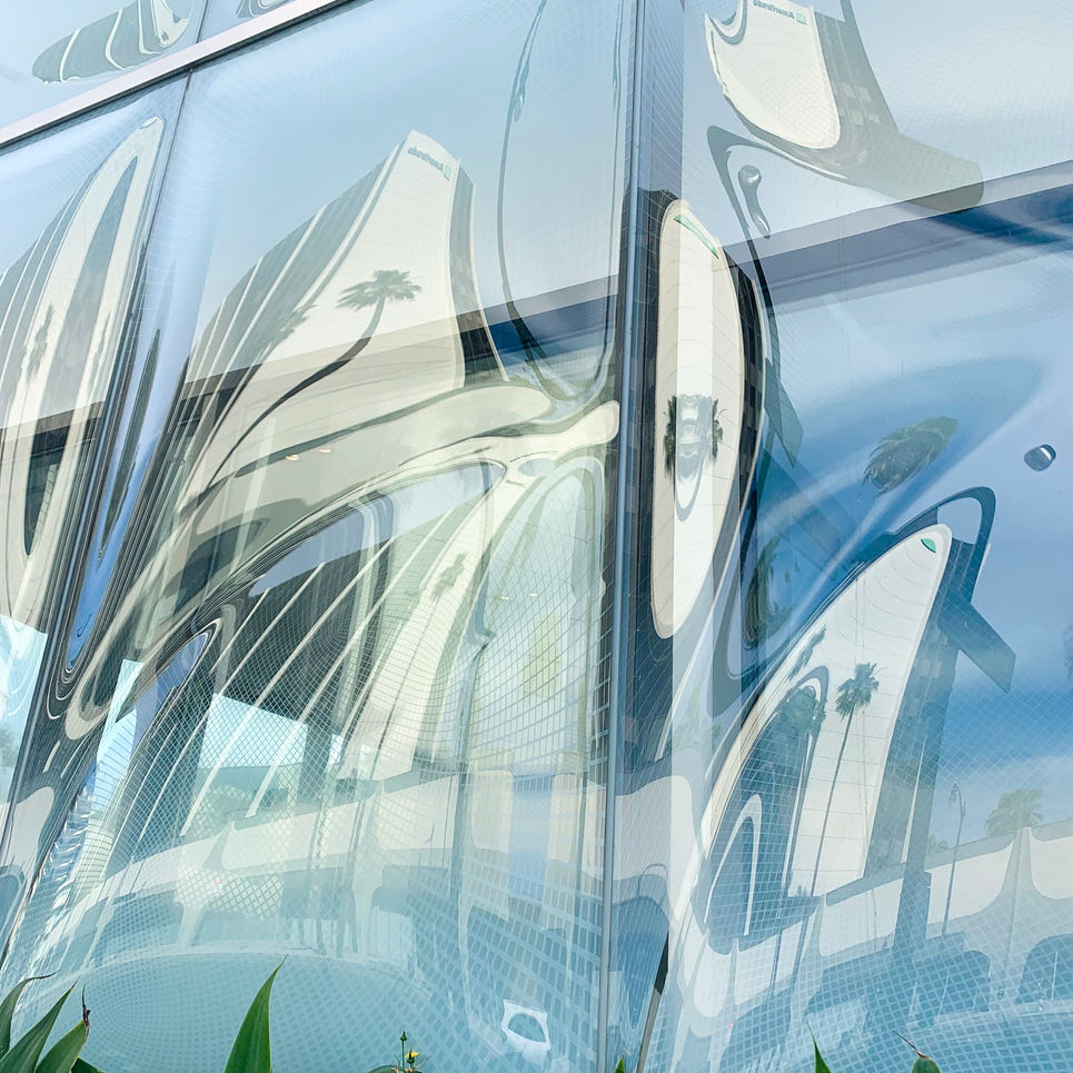 California Reflection, 30 x 40 Acrylic Print.  California's Reflection can sometimes be confusing, but isn't that what California is about? 