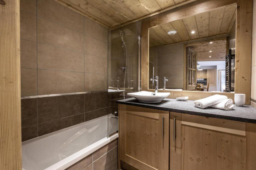 Salle de bains de l'appartement