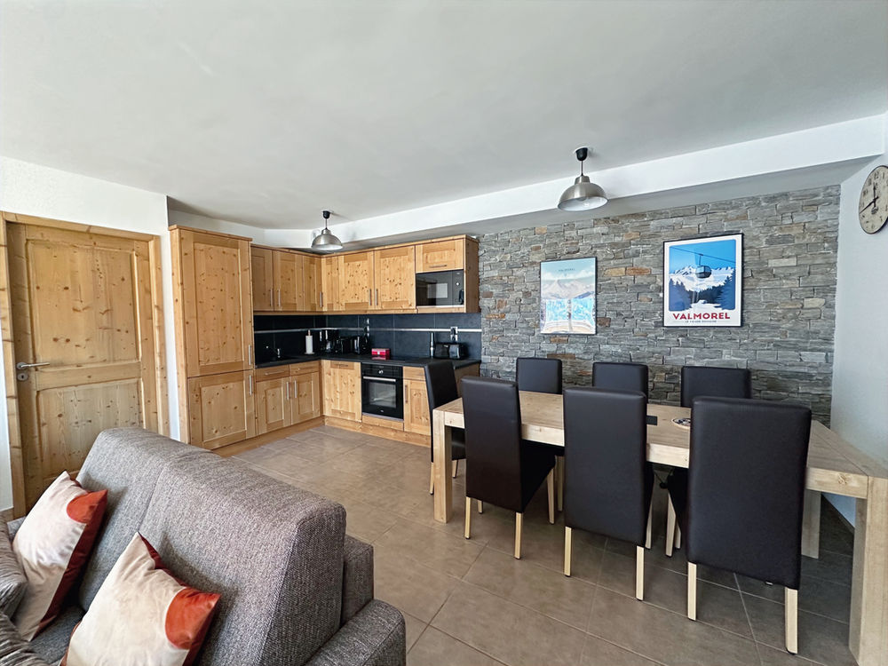 Cuisine équipée de l'appartement