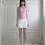 Thumbnail: [nofficialnoffice] FRILL RIBBON SLIT SLEEVES TOP PINK