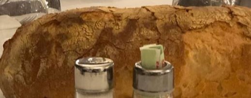 Arranged Food and Objects