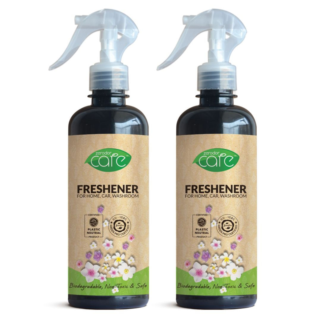zerodor care natural room freshener spray combo