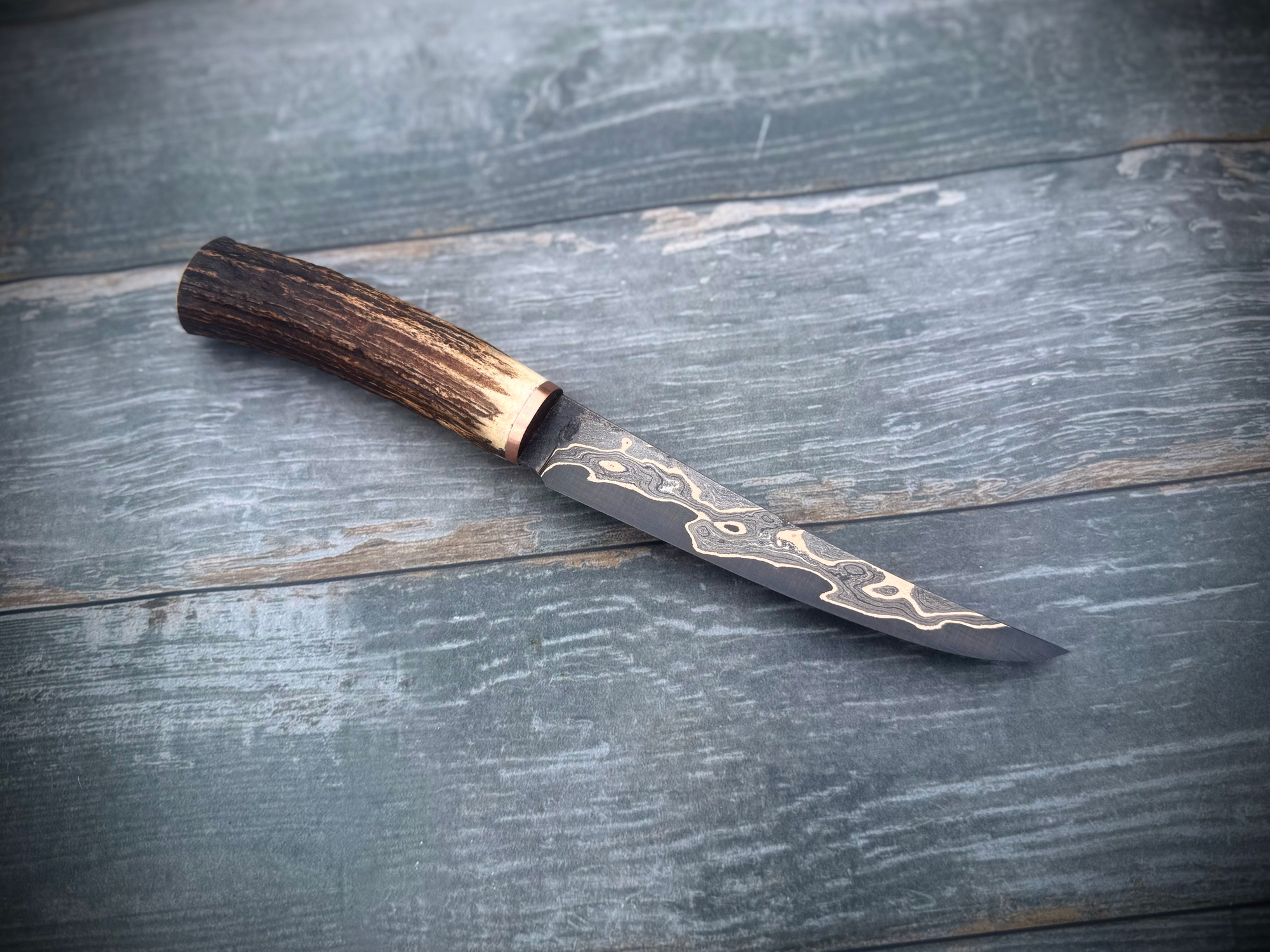 Copper Damascus Bird