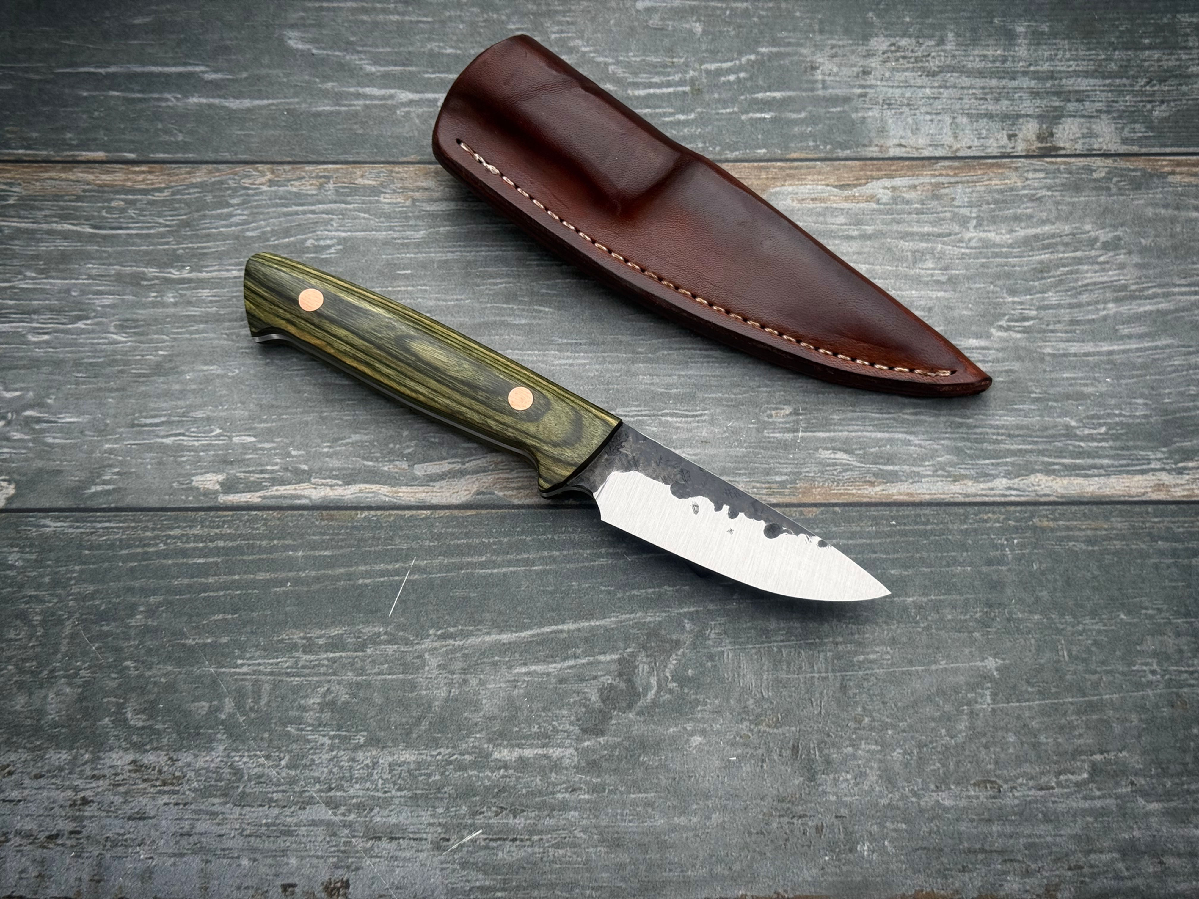 Traveler in Green Birch
