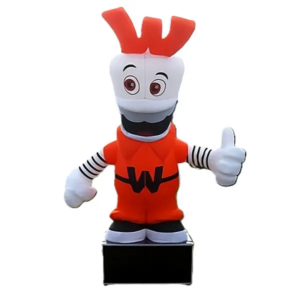 Pikkukuva: Ilmatäytteinen maskotti