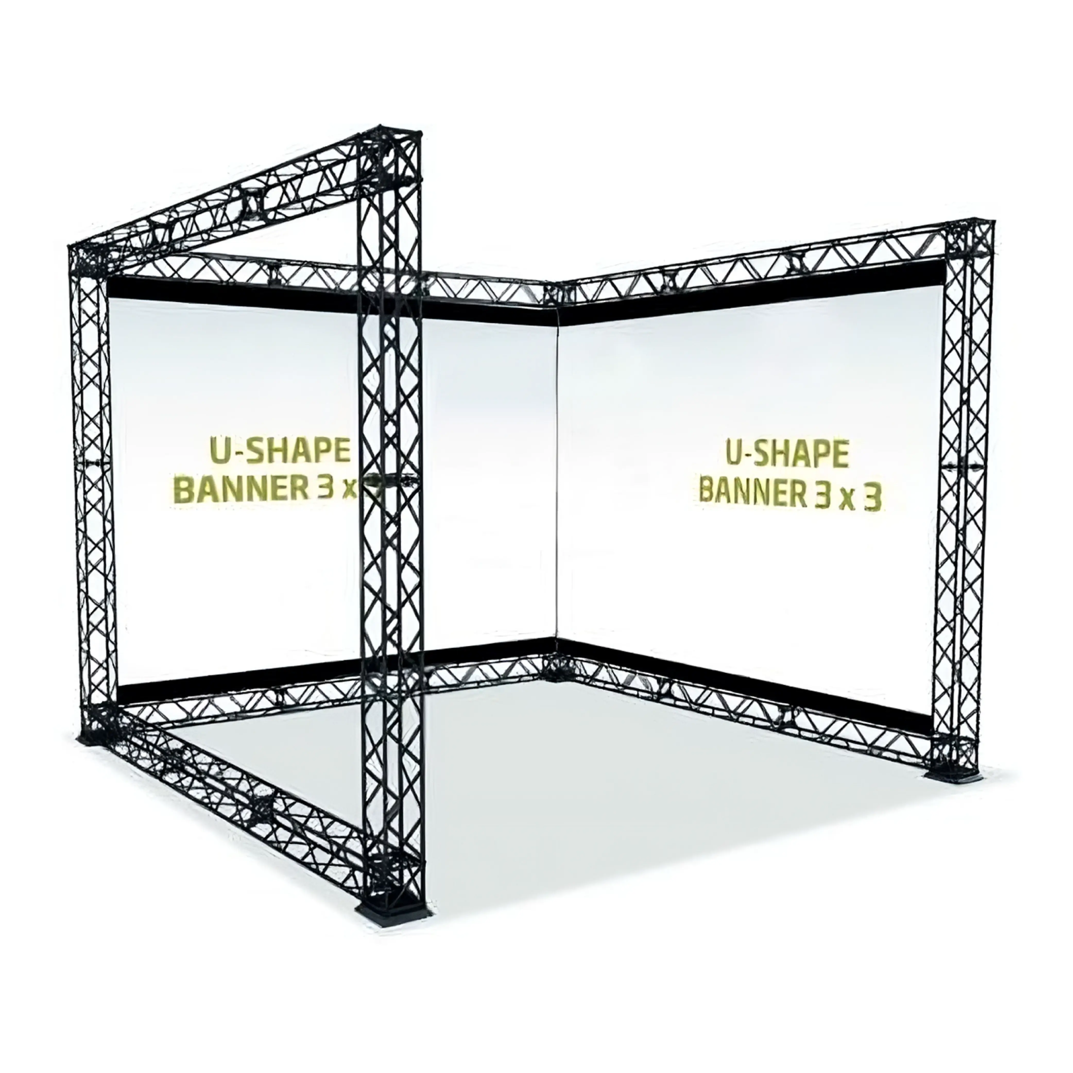 Trussiseinä U-SHAPE 3x3