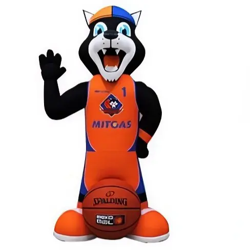 Pikkukuva: Ilmatäytteinen maskotti