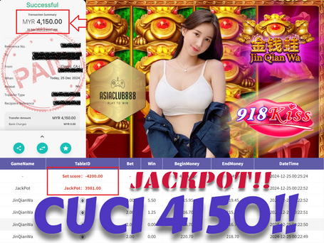 KISS JINQIANWA CUCI 4150!!