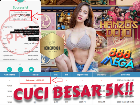 MEGA HANZO CUCI 5000!!