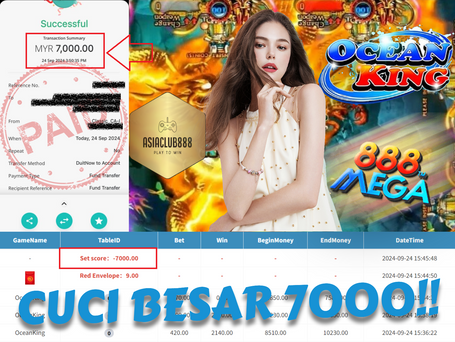 MEGA OCEANKING CUCI 7000!!