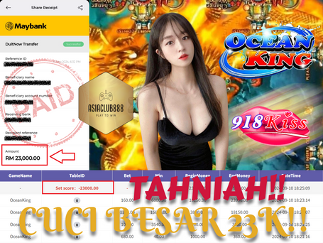 KISS OCEANKING CUCI 23000!!