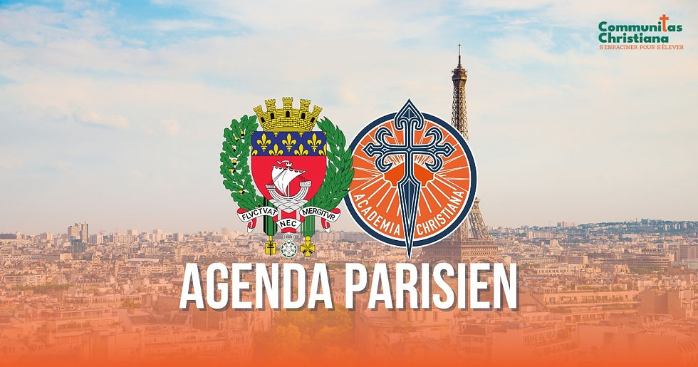 Agenda du Cercle Parisien parrainé par Academia Christiana