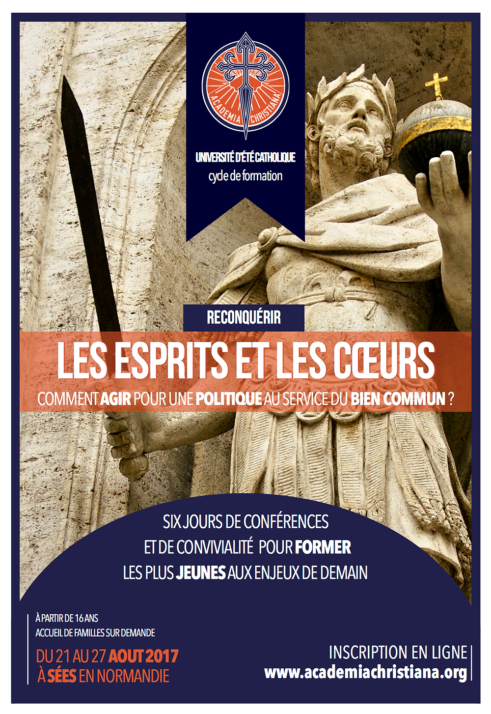 Affiche de l'université d'été