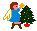 angel w tree
