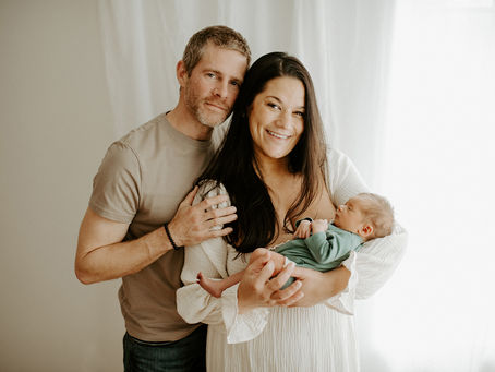 Studio Lifestyle newborn session 