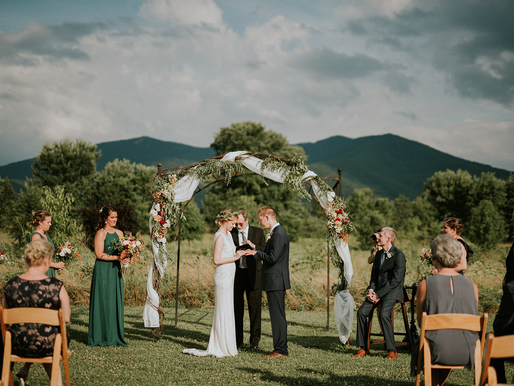 Wedding at Khimaira Farm - Luray VA