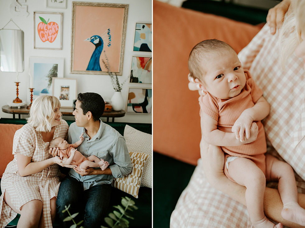 Charlottesville newborn photographer 