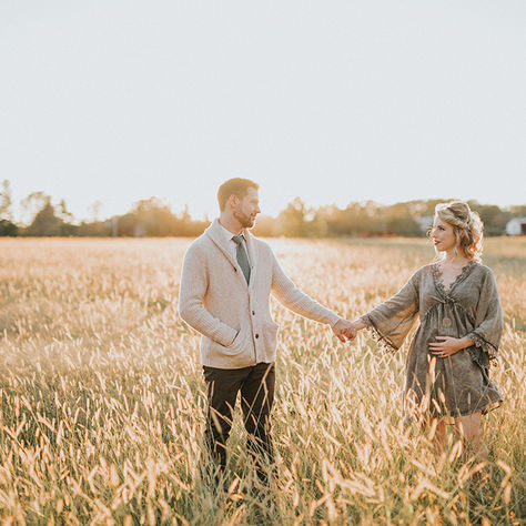 Maria + Jake baby announcement - Frying Pan Park, Herndon